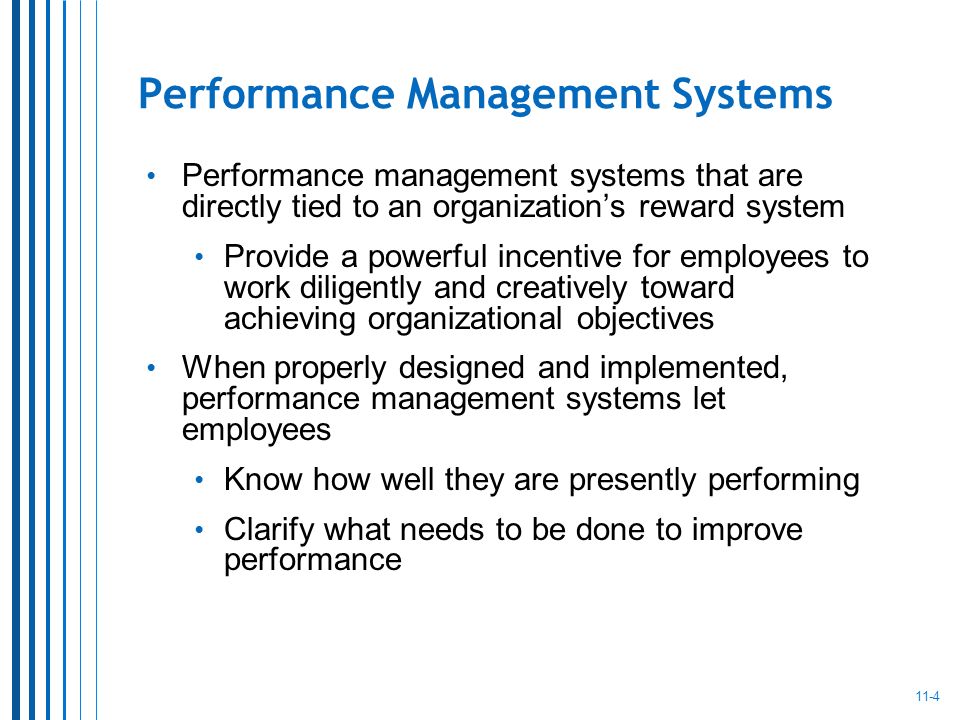 Performance and reward management